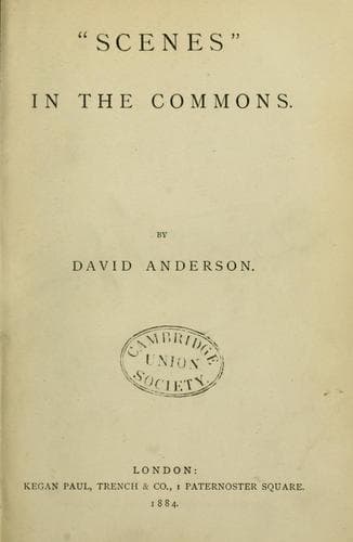 "Scenes" in the Commons