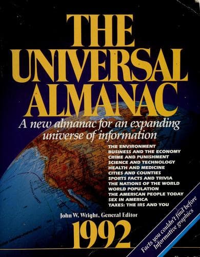 The universal almanac, 1992