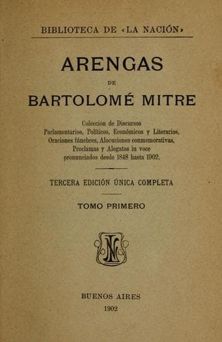 Arengas de Bartolomé Mitre