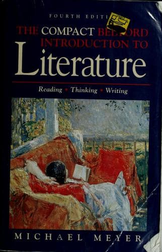 The compact Bedford introduction to literature--Fourth edition