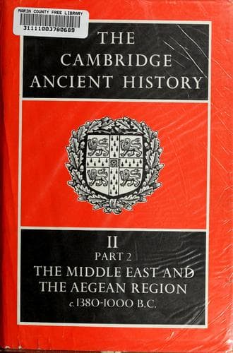 The Cambridge ancient history