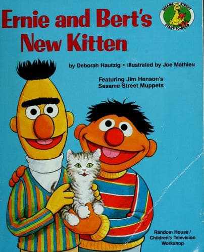 Ernie and Bert's new kitten