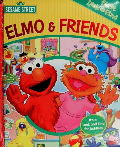 First look and find Sesame Street Elmo & friends