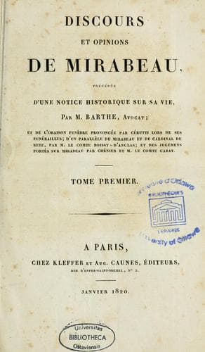 Discours et opinions