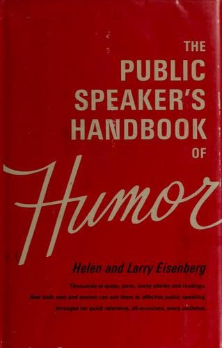 The public speaker's handbook of humor
