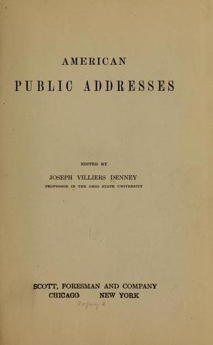 American public addresses