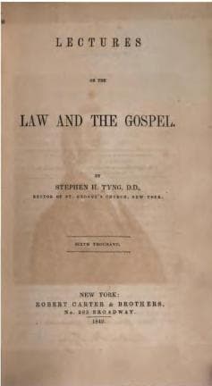 Lectures on the Law and the Gospel