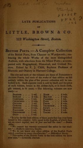 The poetical works of Sir Thomas Wyatt