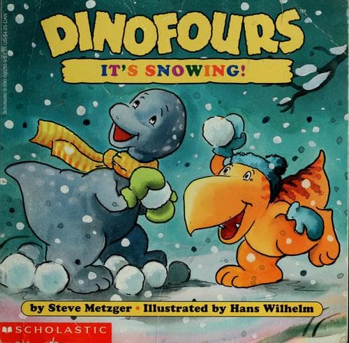 Dinofours, it's snowing