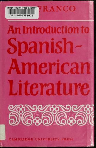 An Introduction to Spanish-American Literature
