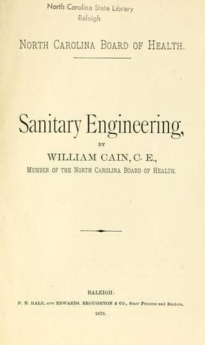 Sanitary Engineering