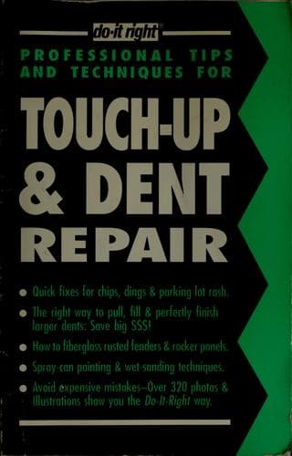 Touch-up & dent repair