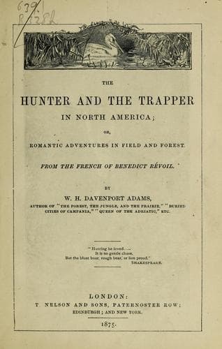 The hunter and the trapper in North America