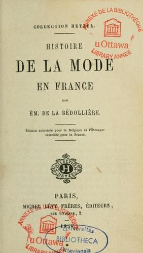 Histoire de la mode en France