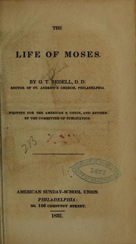 The life of Moses