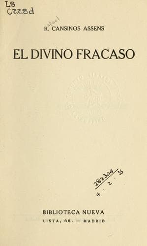 El divino fracaso