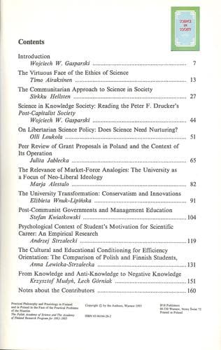 Science in society