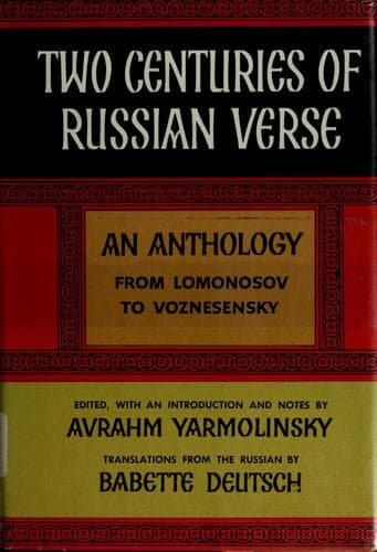 Two centuries of Russian verse