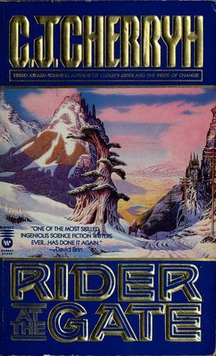 Rider at the gate