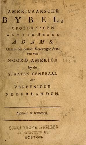 Americaansche Bybel