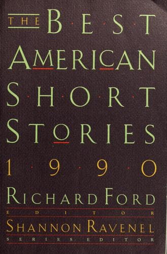 The best American short stories, 1990