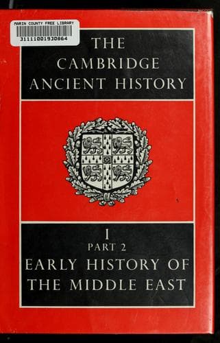 The Cambridge ancient history