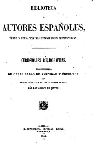 Curiosidades bibliográficas