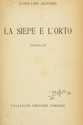 La siepe e l'orto