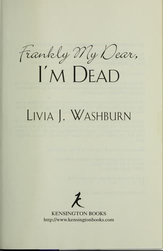 Frankly my dear, I'm dead