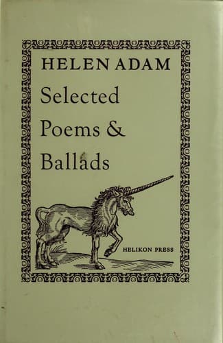 Selected poems & ballads