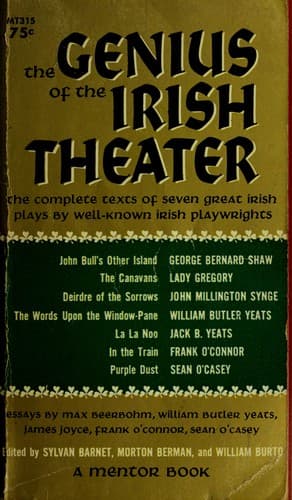 The Genius of the Irish theater