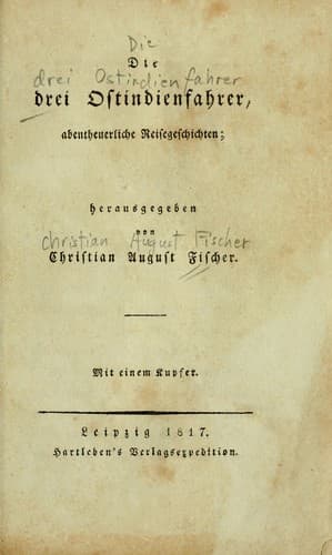 Die drei Ostindienfahrer