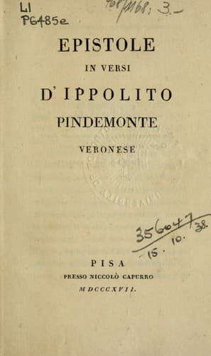 Epistole in versi
