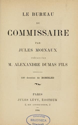 Le bureau du commissaire