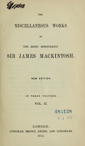 Miscellaneous works