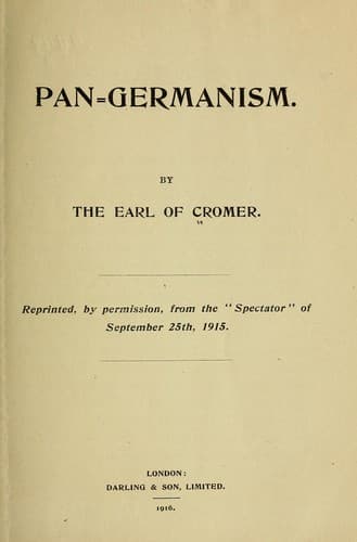 The Pan-German programme
