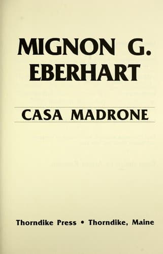 Casa Madrone