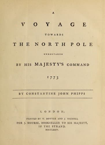 A voyage towards the North pole undertaken by His Majesty's command, 1773