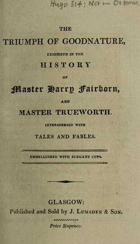 The triumph of goodnature