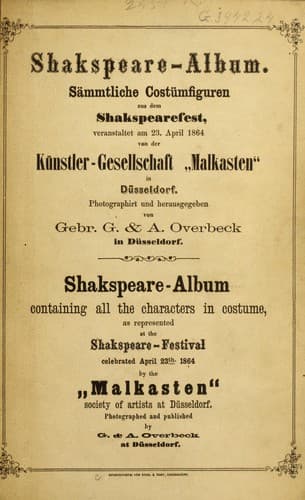Shakspeare-Album