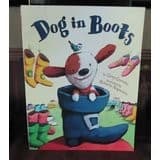 Dog in boots