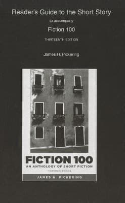 Readers Guide To The Short Story For Fiction 100 An Anthology Of Short Fiction