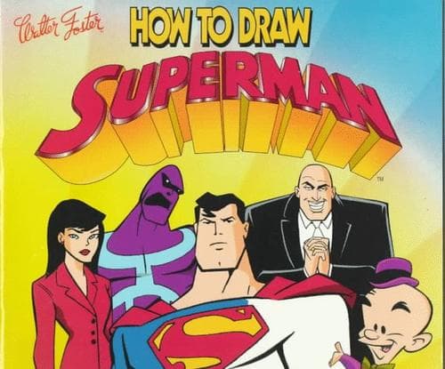 How to draw Superman