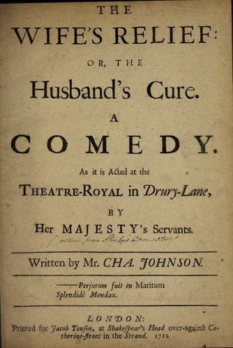 The wife's relief