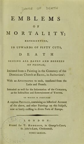 Emblems of mortality
