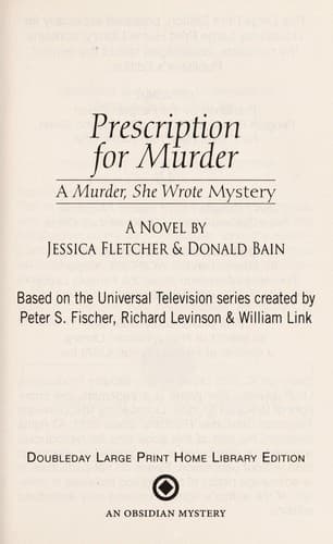 Prescription for murder