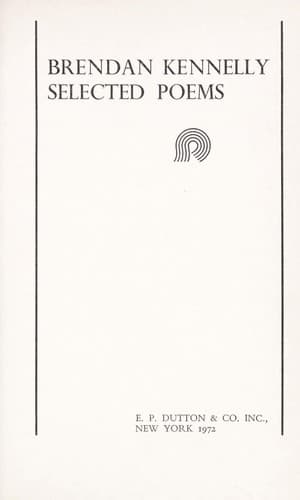 Selected poems