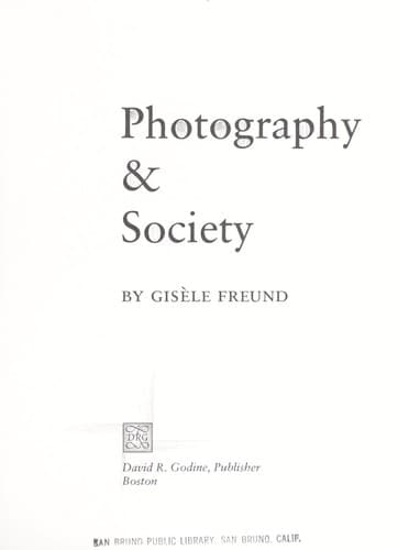 Photographie et société