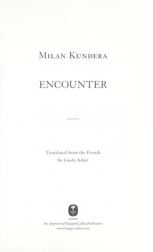 Une rencontre