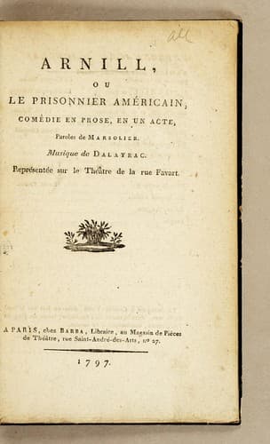 Arnill, ou Le prisonnier américain